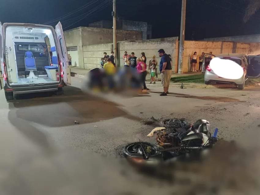 EN GRAL. PINEDO UN JÓVEN PERDIÓ LA VIDA EN UN TRÁGICO ACCIDENTE DE TRÁNSITO: LLEGÓ AL HOSPITAL SIN SIGNOS VITALES.