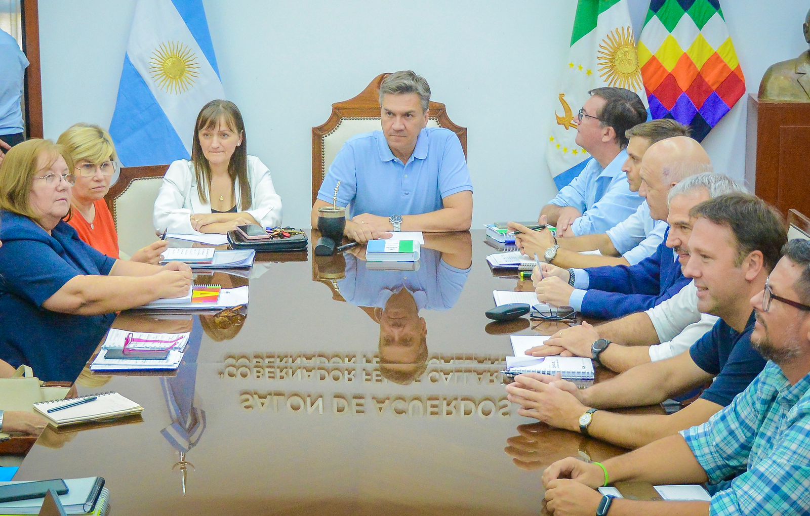 CICLO LECTIVO 2024: NUEVA REUNIÓN DE GABINETE PARA COORDINAR ACCIONES.