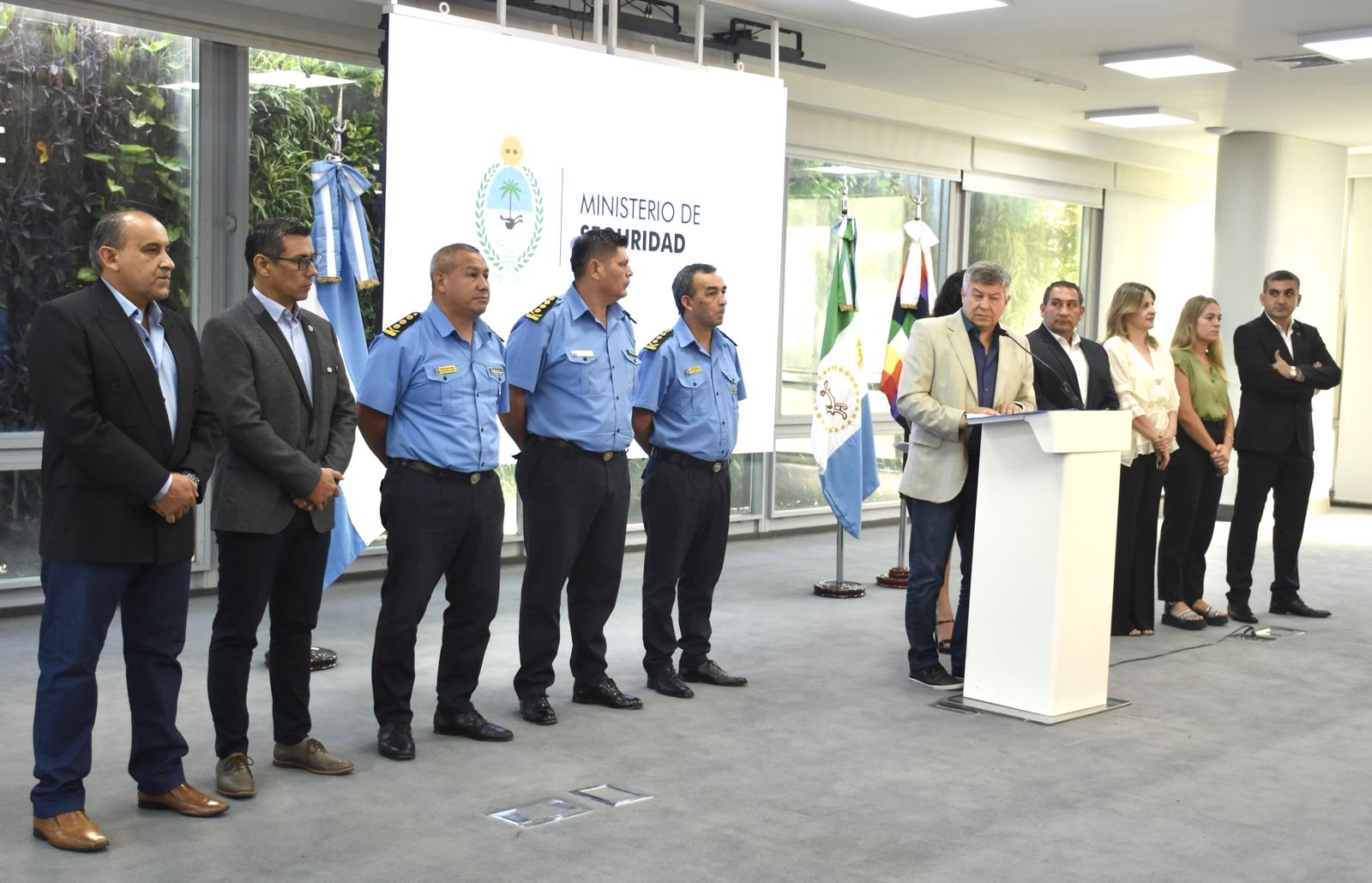 EL GOBIERNO PROVINCIAL RATIFICÓ SU COMPROMISO DE PROTEGER A LOS CIUDADANOS.