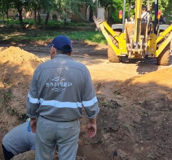 SAMEEP EJECUTA OBRAS EN EL CAMPING MUNICIPAL DE VILLA RÍO BERMEJITO.