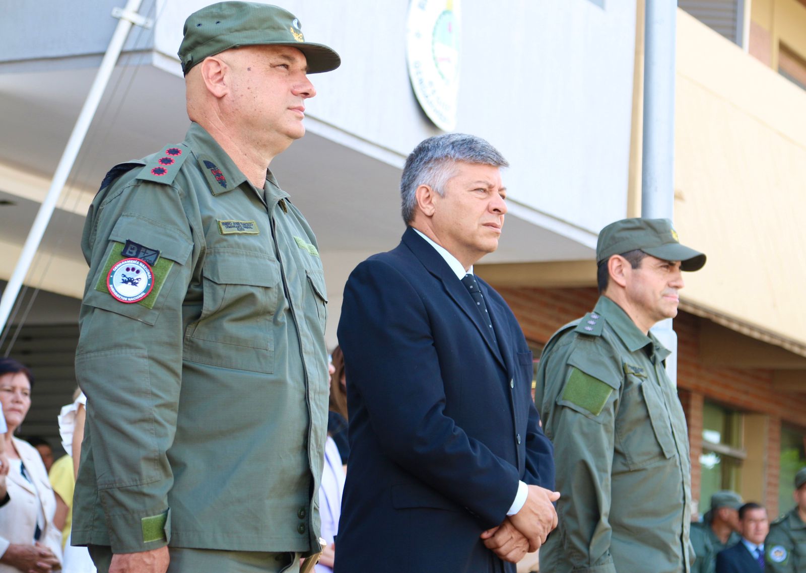 EL MINISTRO DE SEGURIDAD ACOMPAÑÓ LA ASUNCIÓN DEL NUEVO JEFE DE LA REGION VIII DE GENDARMERÍA NACIONAL.