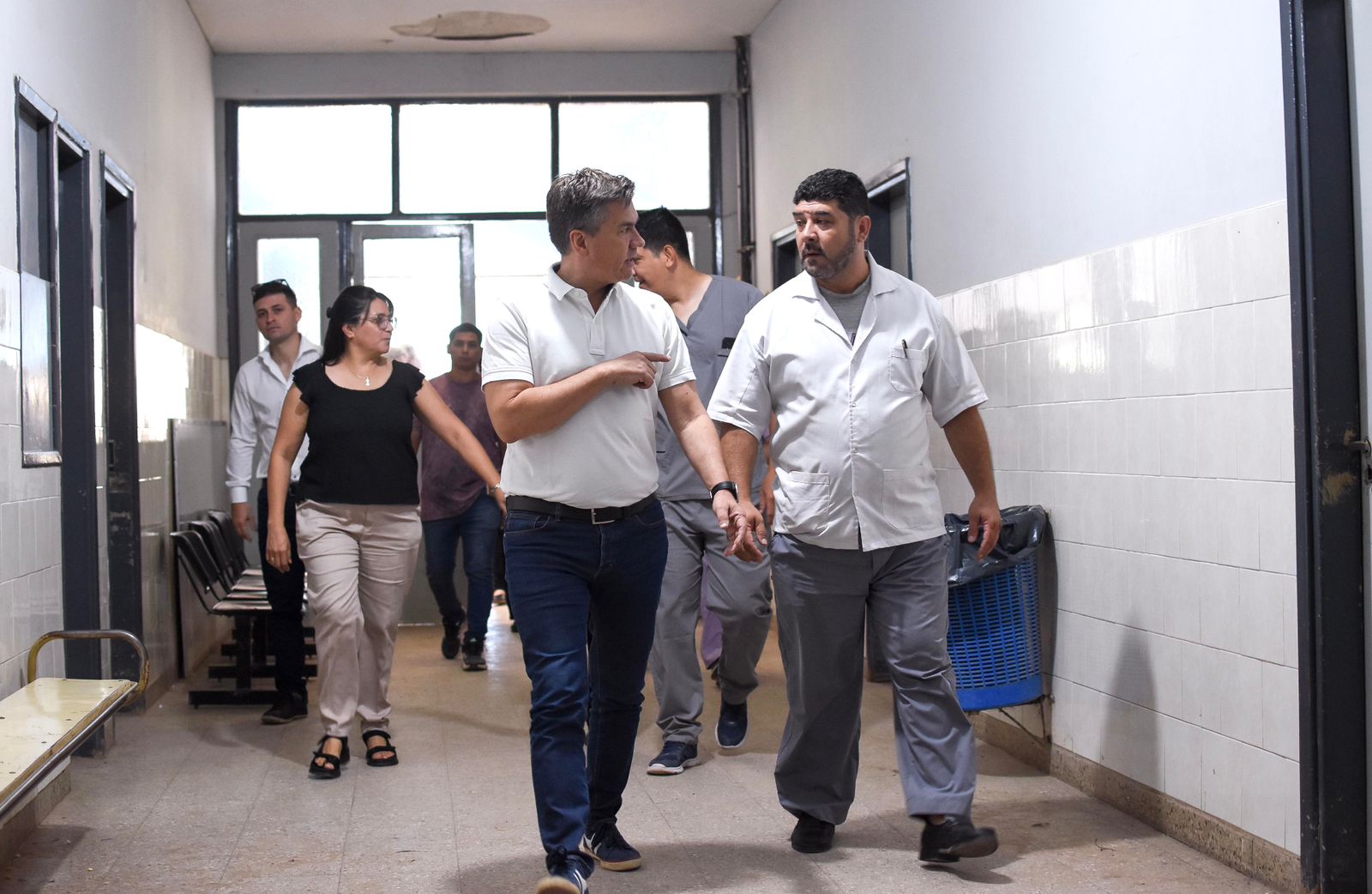 GRAL. SAN MARTÍN: ZDERO CONSTATÓ LAS OBRAS DE REFACCIONES DEL HOSPITAL “FÉLIX PÉRTILE”.