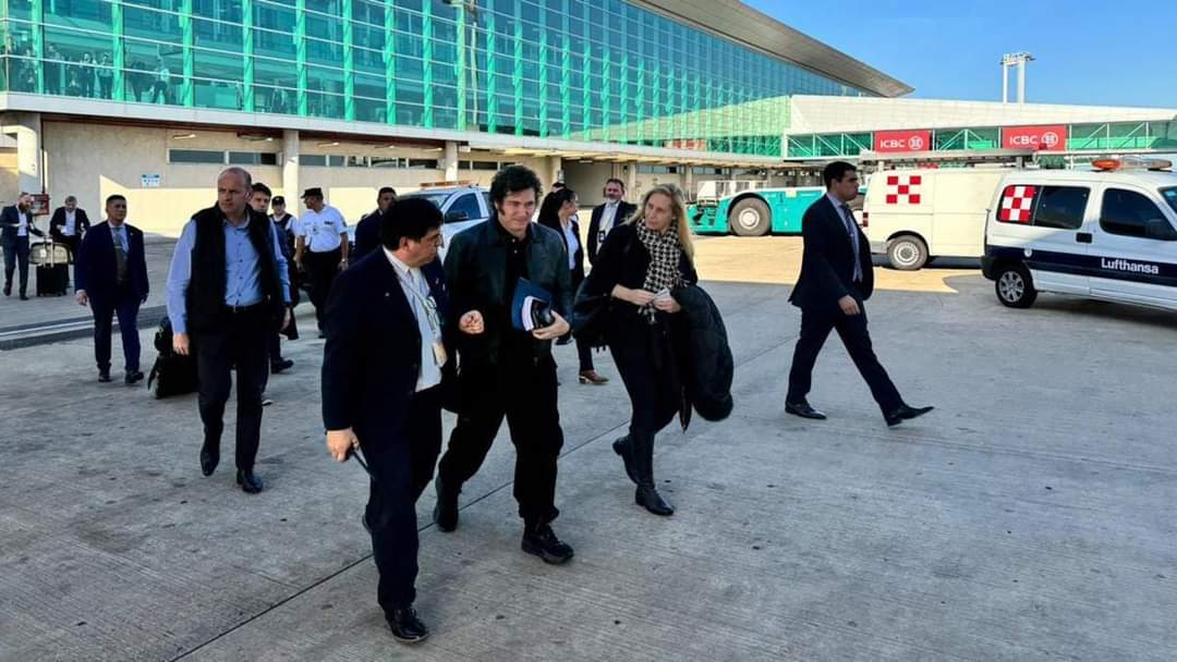 MILEI VIAJÓ A DAVOS PARA PARTICIPAR EN EL FORO ECONÓMICO MUNDIAL.