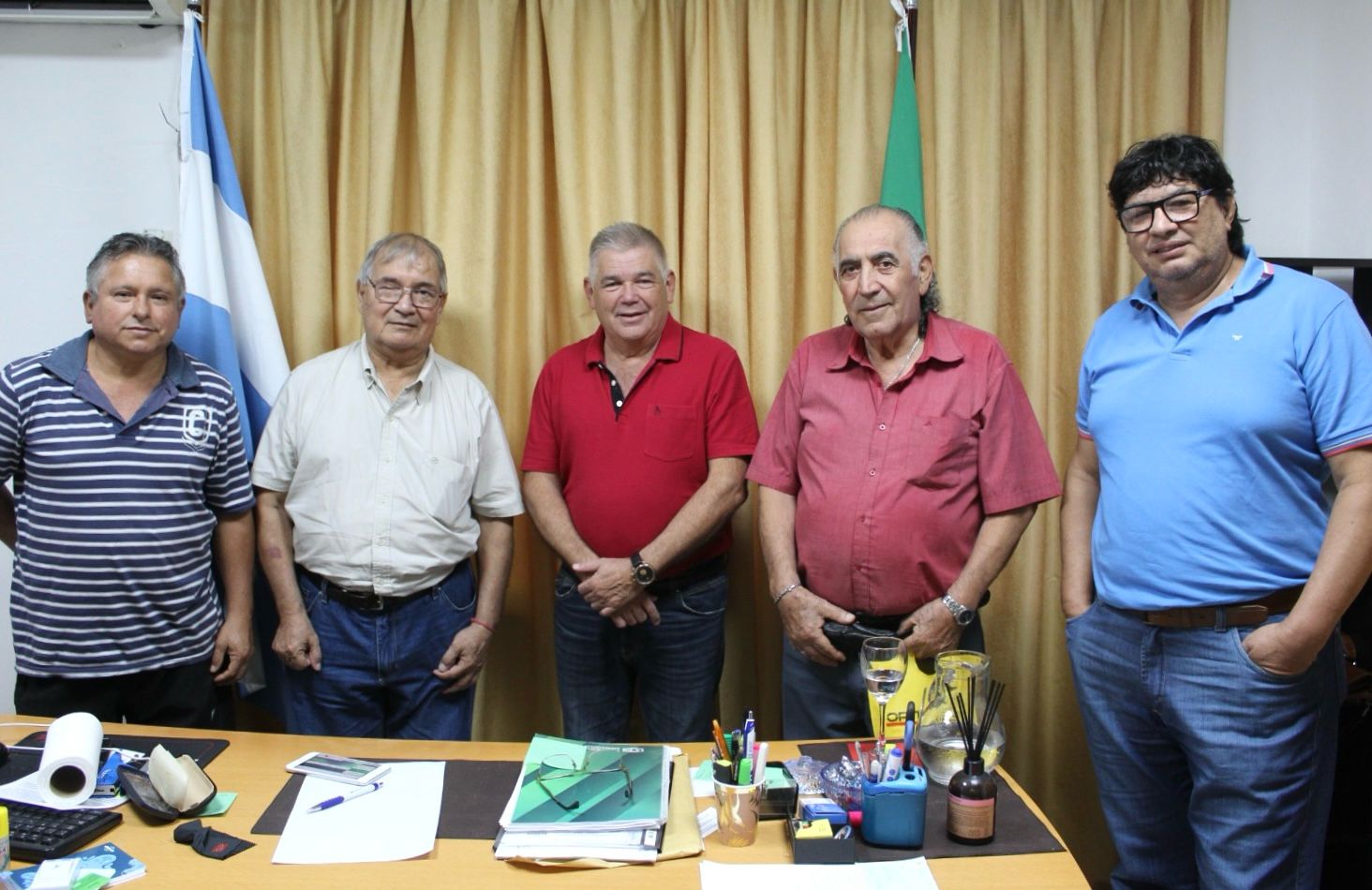 SAMEEP: EL PRESIDENTE RECIBIÓ A JUBILADOS Y PENSIONADOS QUE PRESTARON SERVICIOS EN LA EMPRESA.