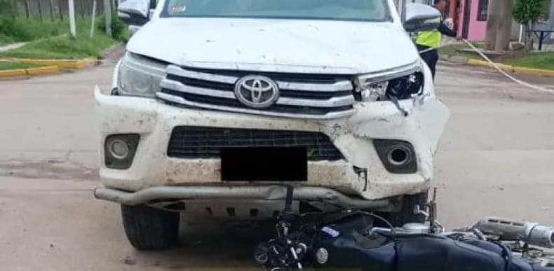 CHOQUE FATAL EN LAS BREÑAS: MURIÓ UN MOTOCICLISTA Y SU ACOMPAÑANTE ESTÁ GRAVE.