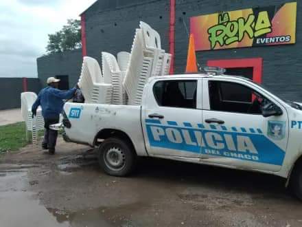 DESVALIJARON UN LOCAL BAILABLE EN QUITILIPI: SE LLEVARON DESDE LAS SILLAS HASTA UN FREEZER. 