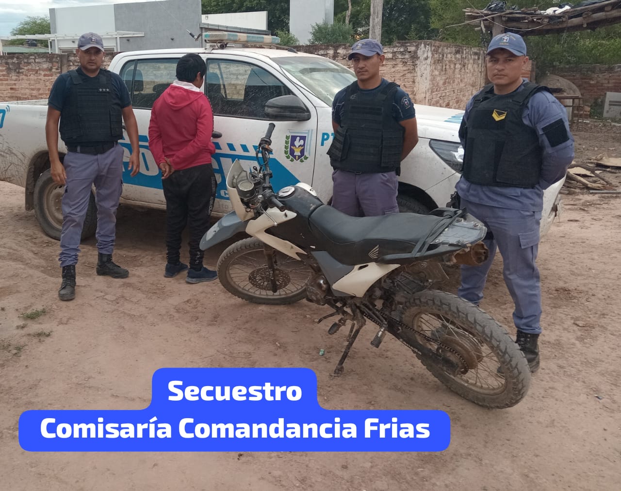 EN POCOS DIAS NUEVAS INTERVENCIONES DE COMANDANCIA FRÍAS, ESTA VEZ CAUSAS 