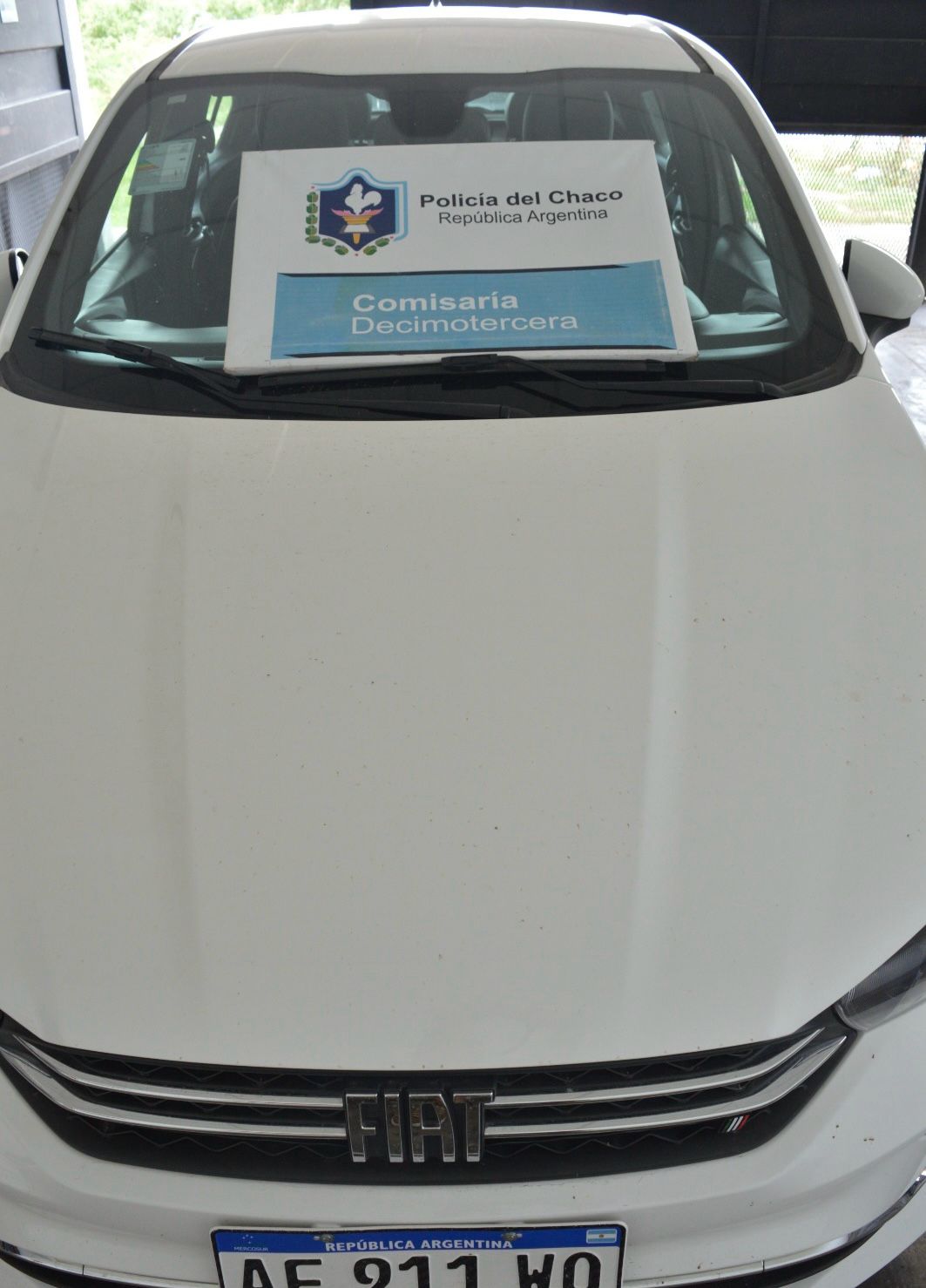 POLICÍA SECUESTRÓ VEHÍCULO QUE FUE RETIRADO SIN AUTORIZACIÓN DEL PARQUE AUTOMOTOR CERRADO DE SAMEEP.