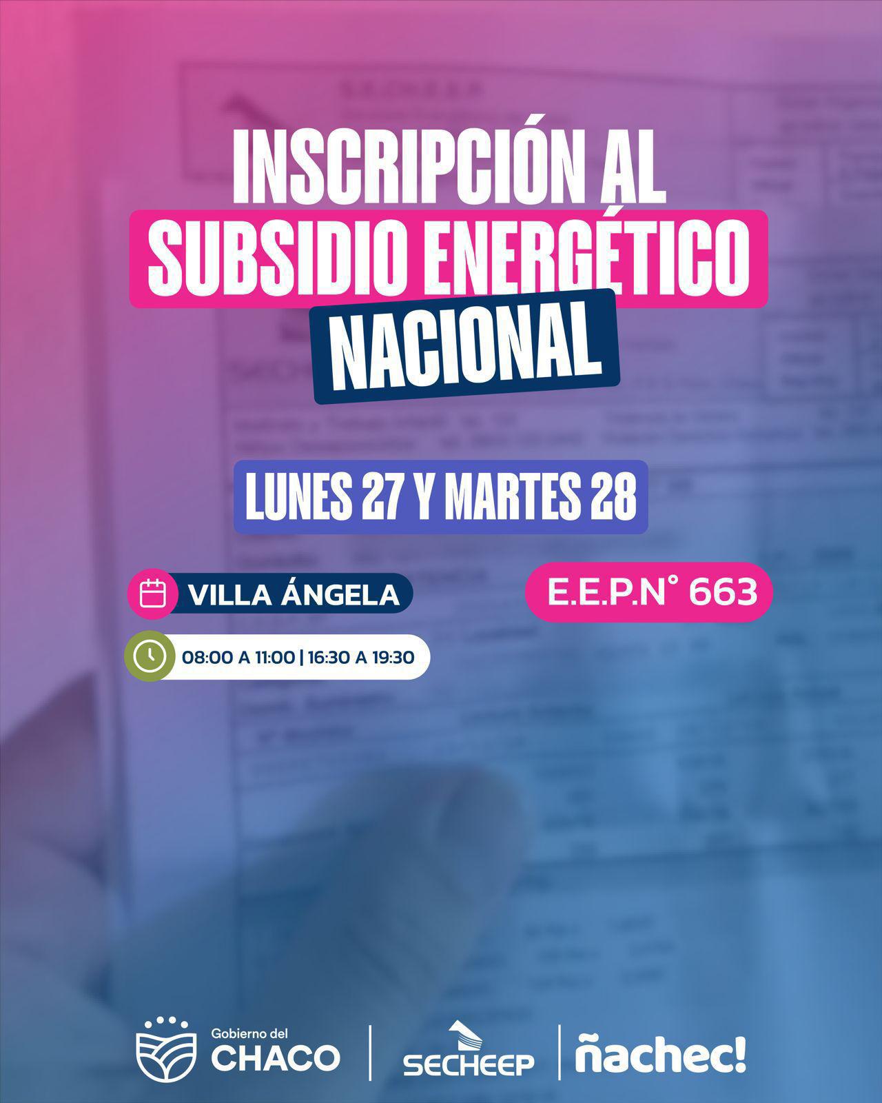 FACTURAS DE LUZ: SE INICIAN OPERATIVOS PARA IMPULSAR LA INSCRIPCIÓN AL SUBSIDIO NACIONAL Y ASESORAR SOBRE EL 