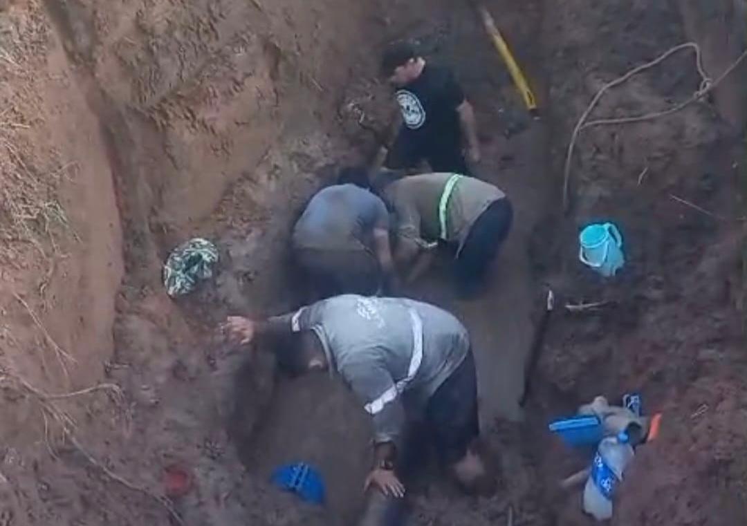 SAMEEP REPARÓ EL ACUEDUCTO LORO BLANCO Y SE NORMALIZÓ EL AGUA POTABLE A PAMPA DEL INFIERNO.