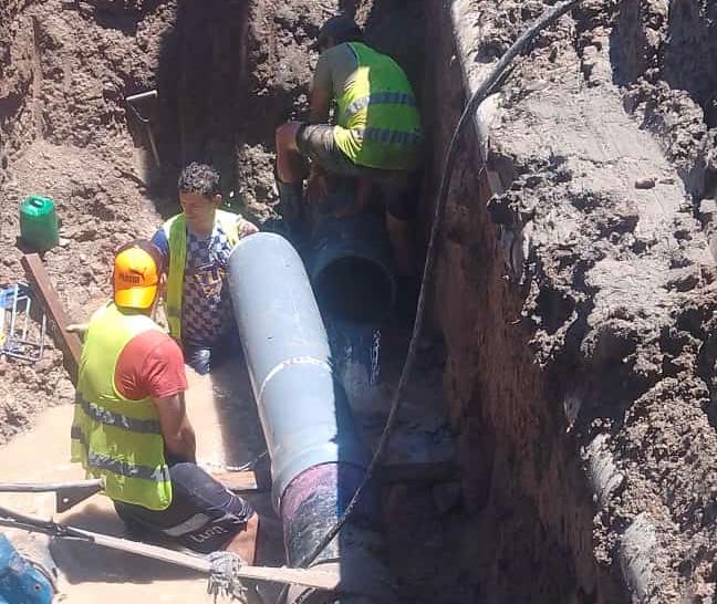 RÁPIDA RESPUESTA: SAMEEP REPARÓ EL TRAMO DEL ACUEDUCTO COLONIA BENÍTEZ- MARGARITA BELÉN.