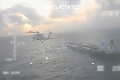 ESTADOS UNIDOS LOGRÓ FINALMENTE ABORDAR E INCAUTAR UN PETROLERO CON BANDERA RUSA. 