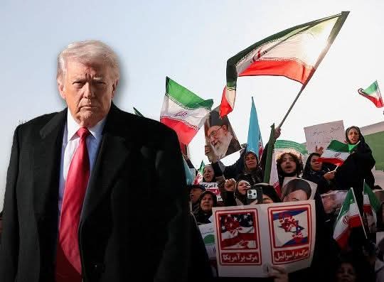 PROTESTAS EN IRAN: TRUMP ASEGURÓ QUE 