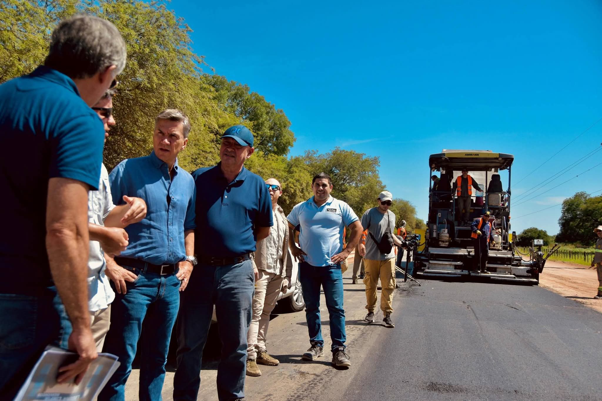 RUTA PROVINCIAL 30: AVANZA LA PAVIMENTACI&Oacute;N EN EL TRAMO QUE UNE COLONIAS UNIDAS, CIERVO PETISO Y LAGUNA LIMPIA.