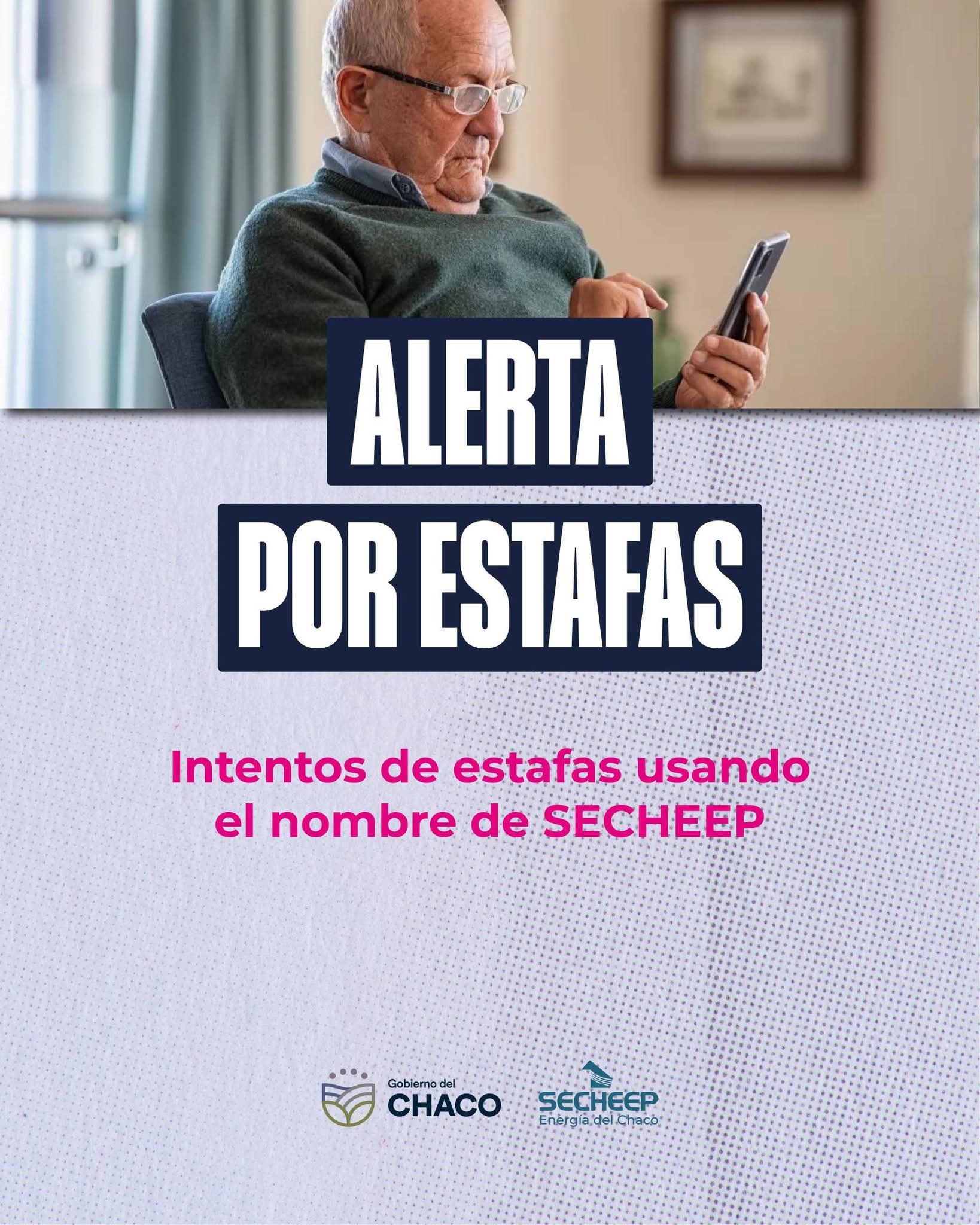 ALERTA POR INTENTOS DE ESTAFAS QUE UTILIZAN EL NOMBRE DE SECHEEP.