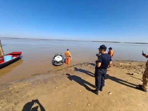 ENCONTRARON EL CUERPO DE EUN HOMBRE QUE HABÍA DESAPARECIDO EN EL RÍO PARANÁ.