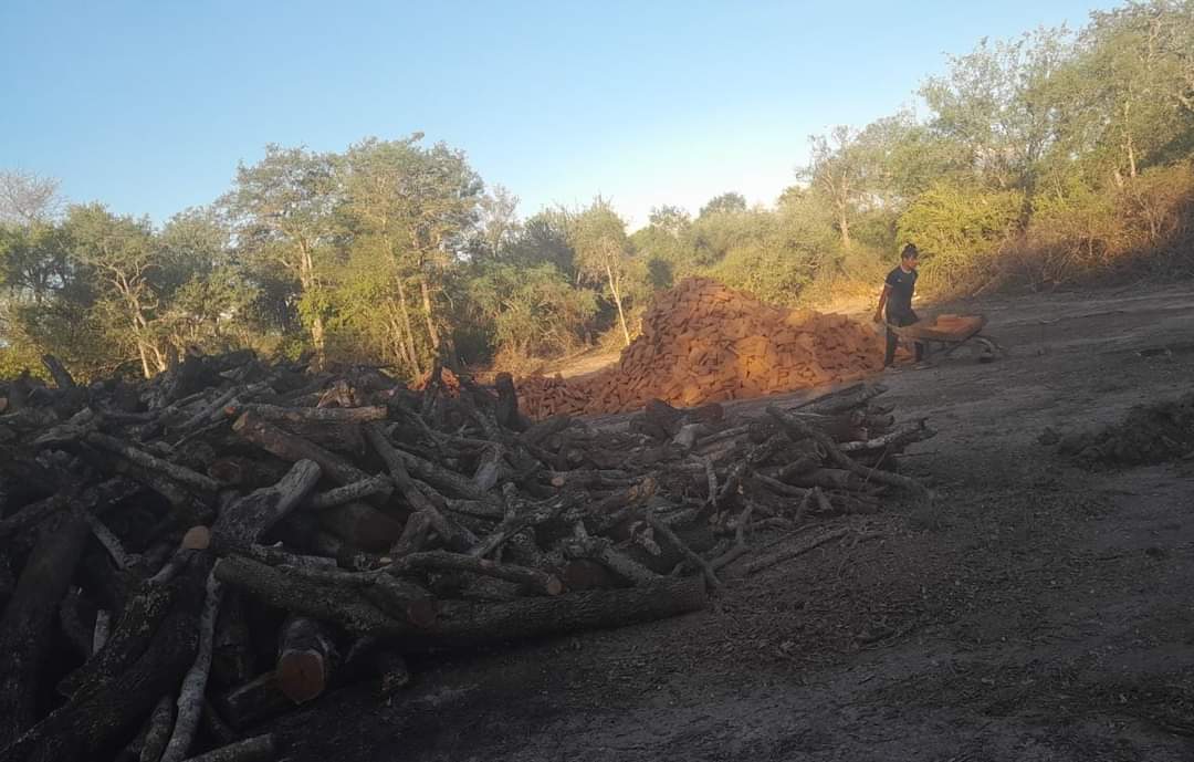 MIRAFLORES: SE INICIÓ LA CONSTRUCCIÓN DEL TERCER HORNO PARA CARBÓN. 