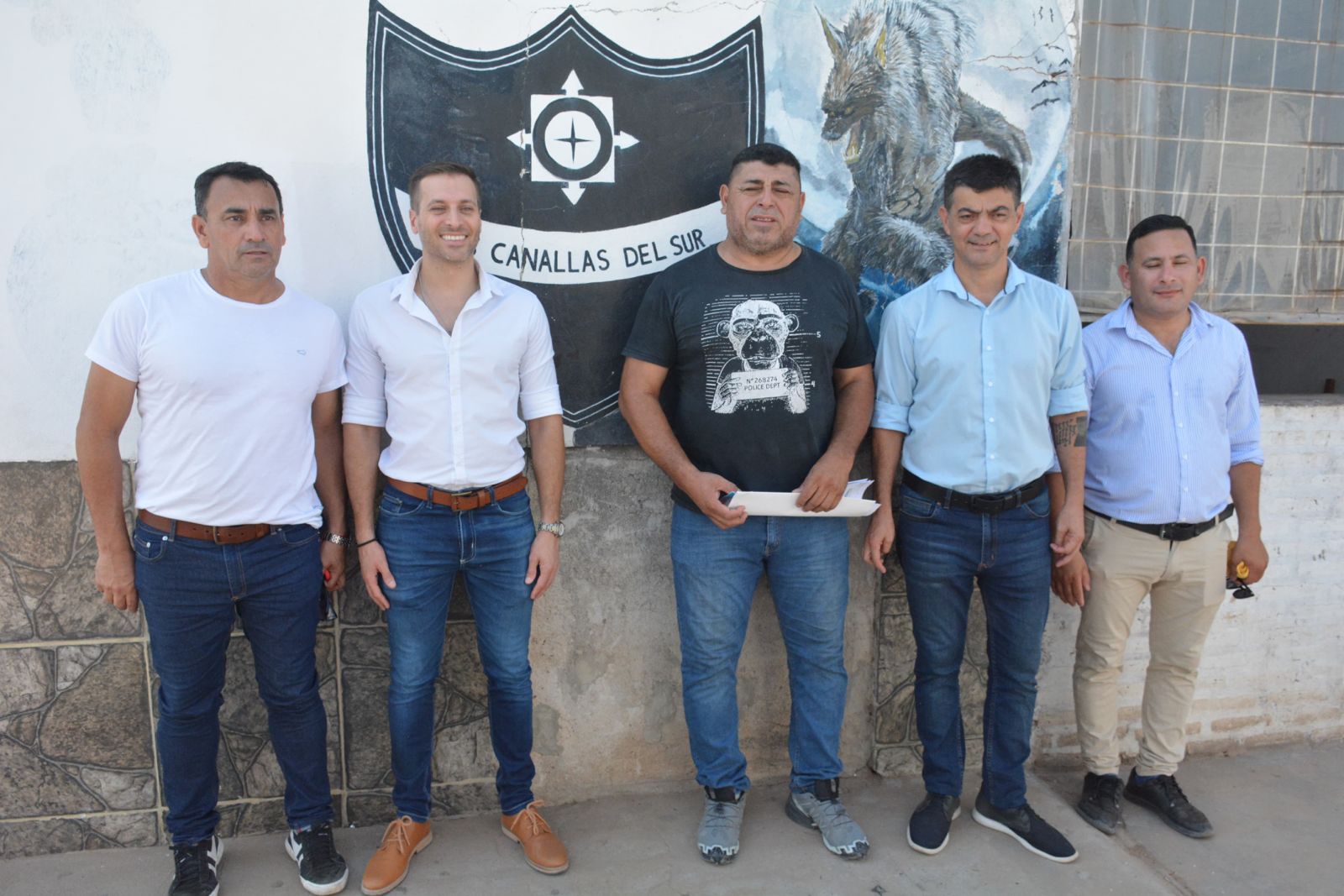 DEPORTE Y LOTERÍA CHAQUEÑA ATENDIERON LAS DEMANDAS DEL CLUB CANALLAS DEL SUR.