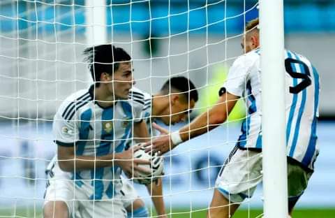 ARGENTINA RESCATÓ UN EMPATE Y SUEÑA CON CLASIFICARSE A LOS JUEGOS OLÍMPICOS.
