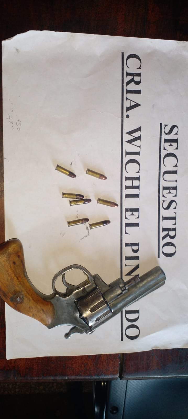 WICHI EL PINTADO: “SECUESTRAN UNA MOTO CON MOTOR ADULTERADO Y UNA ARMA DE FUEGO”.