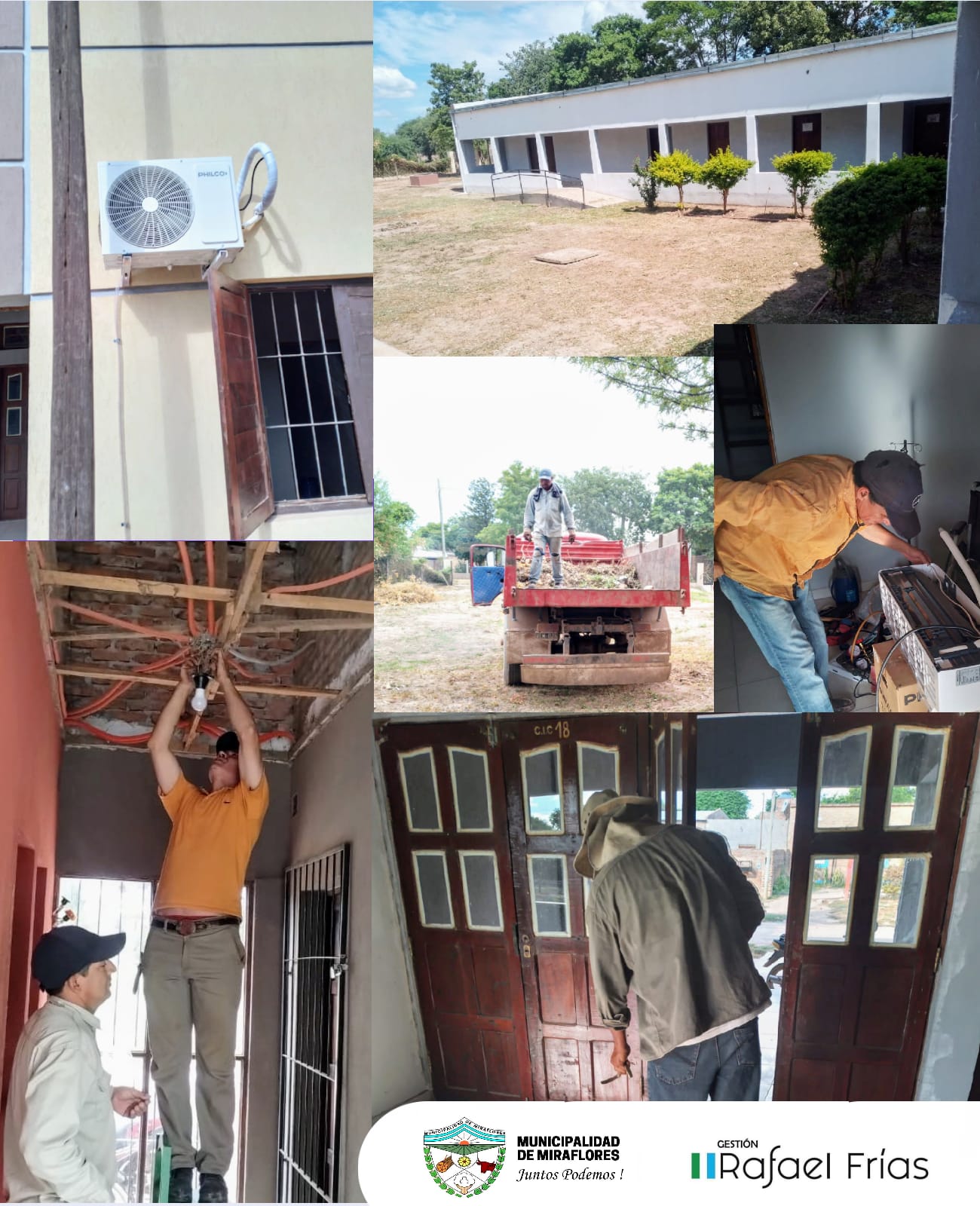 MIRAFLORES: REACONDICIONAMIENTO DEL CENTRO INTEGRAL COMUNITARIO 👩‍🔧