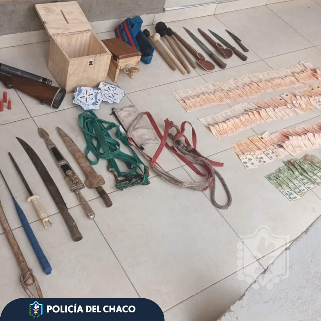 CARRERAS DE CABALLOS CLANDESTINOS EN QUITILIPI. 