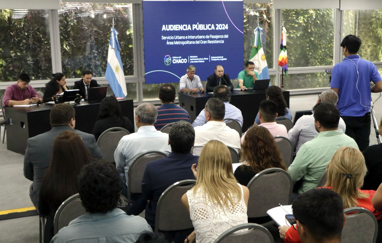 El GOBIERNO PRESENTÓ LA PRIMERA AUDIENCIA PÚBLICA PARA EVALUAR EL NUEVO CUADRO TARIFARIO DEL BOLETO DE TRANSPORTE PÚBLICO.