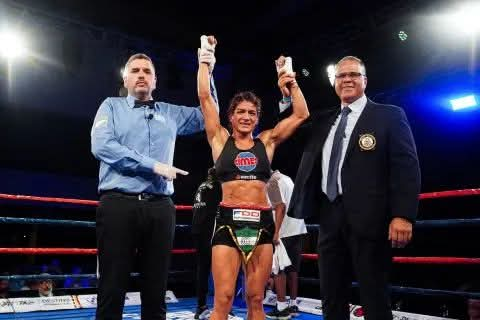 LA CHAQUEÑA ANDREA SÁNCHEZ SE CONSAGRÓ CAMPEONA MUNDIAL DE BOXEO DE LA QMB.