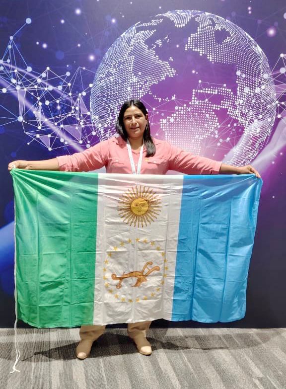 GLORIA CISNEROS REPRESENTA AL CHACO EN EL PREMIO DOCENTE MÁS IMPORTANTE DEL MUNDO.