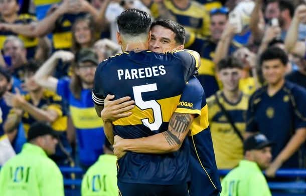 BOCA LE GAN&Oacute; 2-0 A NEWELL'S CON GOLES DE BLANCO Y PAREDES.
