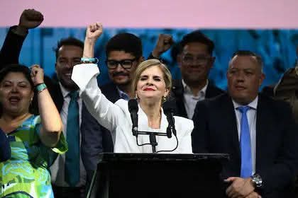LA DERECHISTA LAURA FERN&Aacute;NDEZ GAN&Oacute; ELECCIONES PRESIDENCIALES EN COSTA RICA.