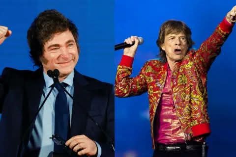 MICK JAGGER HABR&Iacute;A PEDIDO CONOCER A JAVIER MILEI.