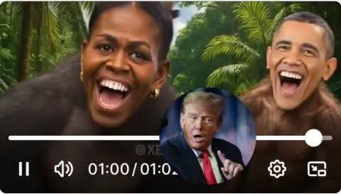 DONALD TRUMP SE NIEGA A DISCULPARSE TRAS DIFUNDIR EL VIDEO RACISTA SOBRE LOS OBAMA.