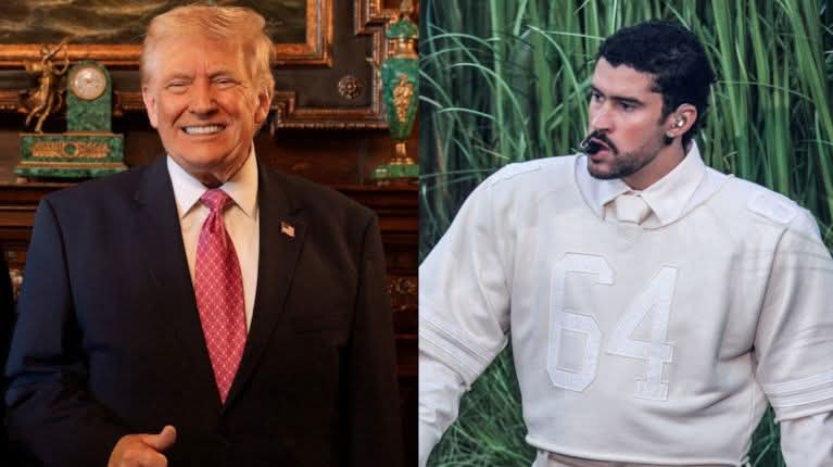 TRUMP ESTALL&Oacute; CONTRA BAD BUNNY POR SU SHOW EN EL SUPER BOWL: "NADIE ENTIENDE LO QUE ESTE TIPO ESTA DICIENDO".
