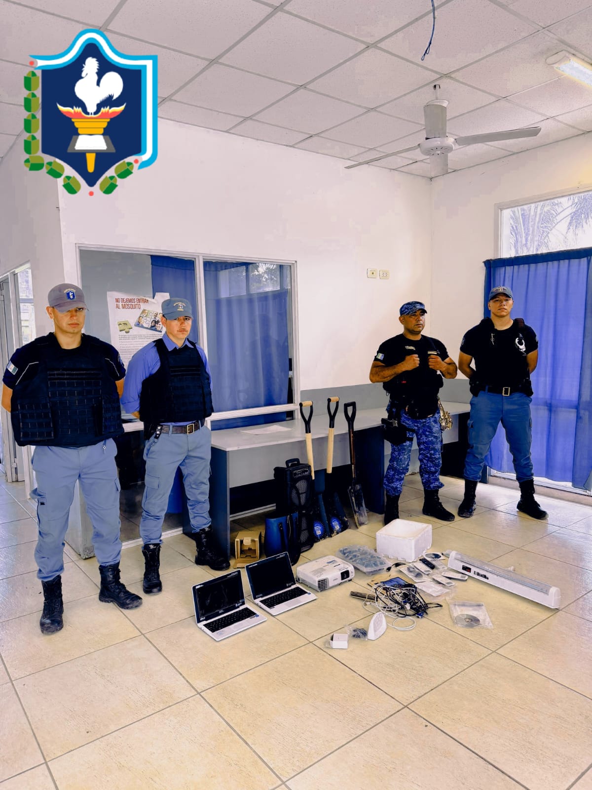 PAMPA DEL INDIO: ESCLARECEN ROBO EN UNA ESCUELA Y APREHENDEN A UN JOVEN DE 20 A&Ntilde;OS.