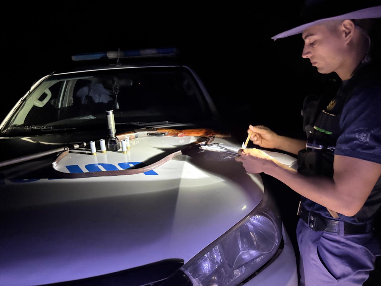 PAMPA DEL INDIO: OPERATIVO RURAL: SECUESTRAN ESCOPETA Y MUNICIONES.