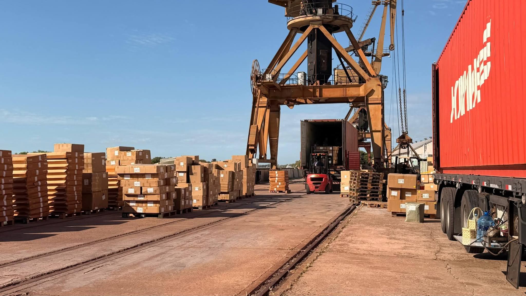 EL PUERTO DE BARRANQUERAS CONCRET&Oacute; UNA NUEVA OPERATORIA DE IMPORTACI&Oacute;N DESDE CHINA.