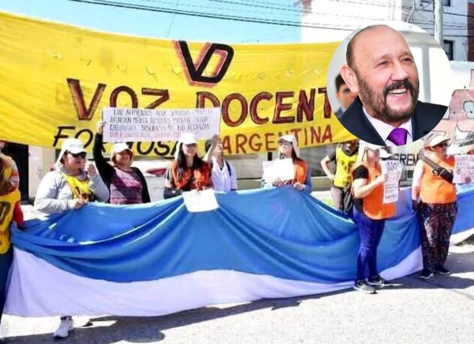 FORMOSA: DOCENTES RECLAMAN $1.300.000 DE SUELDO Y PELIGRA EL INICIO DE CLASE.