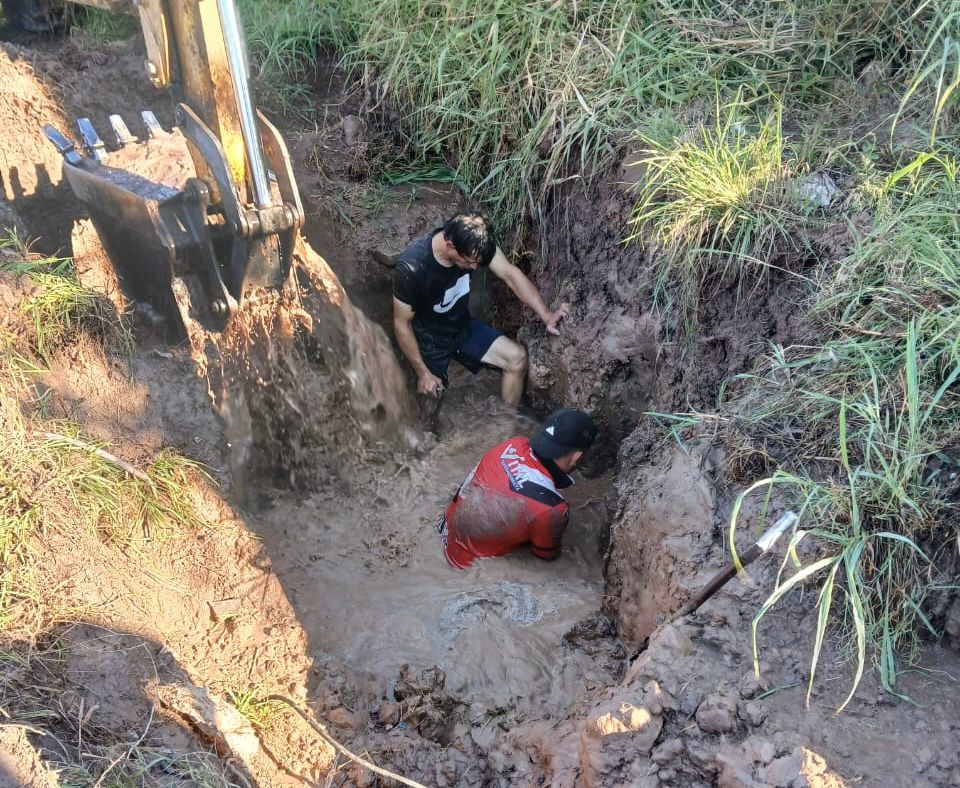 SAMEEP REPAR&Oacute; EL ACUEDUCTO NORTE Y EL SERVICIO DE AGUA SE NORMALIZA PROGRESIVAMENTE.