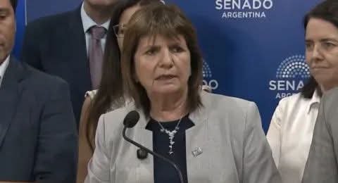 BULLRICH ACUS&Oacute; AL PERONISMO DE "GOLPISTAS" POR DECIR QUE DEROGAR&Iacute;AN LA REFORMA LABORAL. 