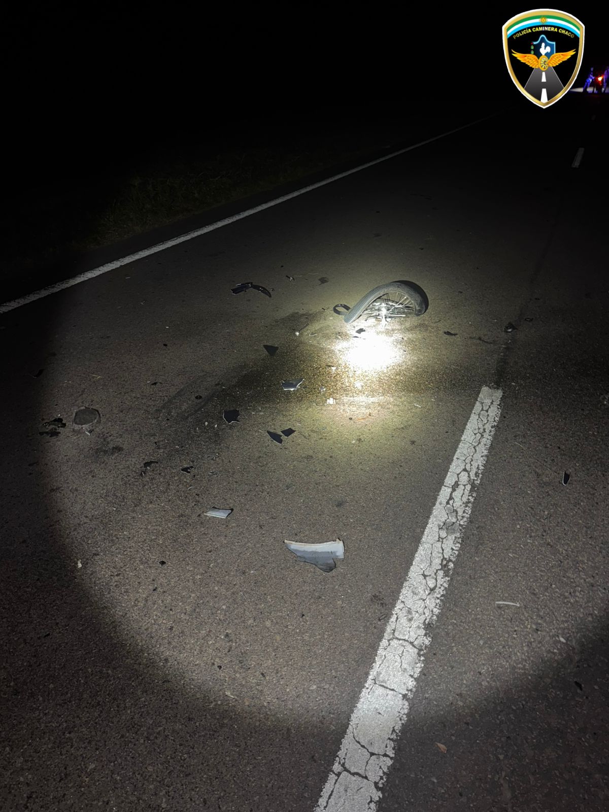 FALLECI&Oacute; UN MOTOCICLISTA EN SINIESTRO VIAL SOBRE RUTA 95.