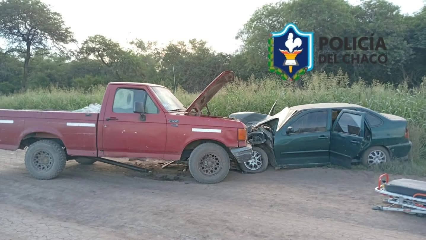 SINIESTRO VIAL Y  PERSONAS LESIONADAS EN ZONA RURAL DE PAMPA DEL INFIERNO
