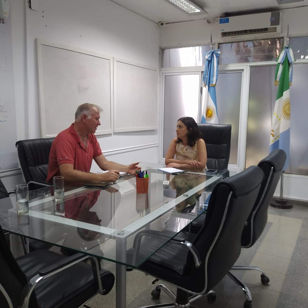 EL INTENDENTE DE MIRAFLORES JORGE FRANK RUBRICÓ CONVENIOS CON DIVERSOS ESTAMENTOS DEL ESTADO PROVINCIAL.