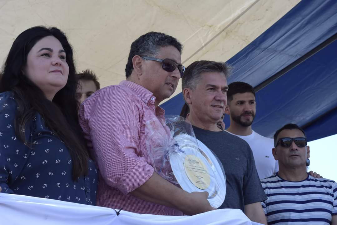 VILLA ÁNGELA: EL GOBERNADOR ACOMPAÑÓ EL CAMPEONATO DE AUTOMOVILISMO.