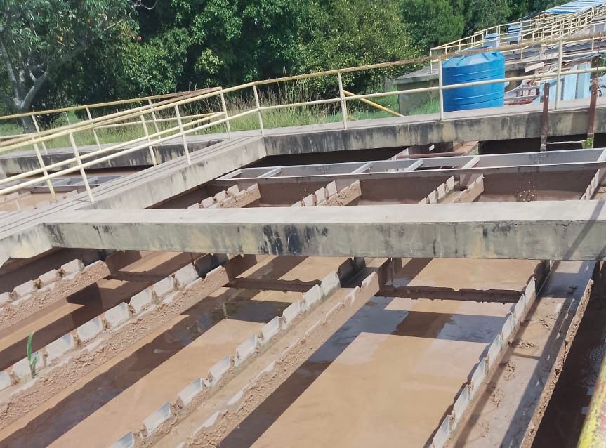 GENERAL SAN MART&Iacute;N: SAMEEP REALIZ&Oacute; TAREAS DE LIMPIEZA Y MANTENIMIENTO EN LA PLANTA POTABILIZADORA.