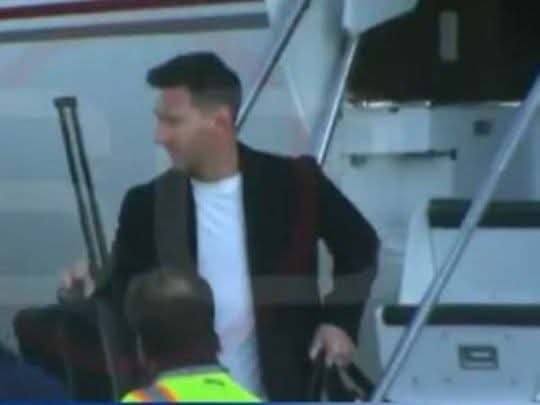 LIONEL MESSI YA EST&Aacute; EN ARGENTINA PARA LOS &Uacute;LTIMOS AMISTOSOS ANTES DEL MUNDIAL.