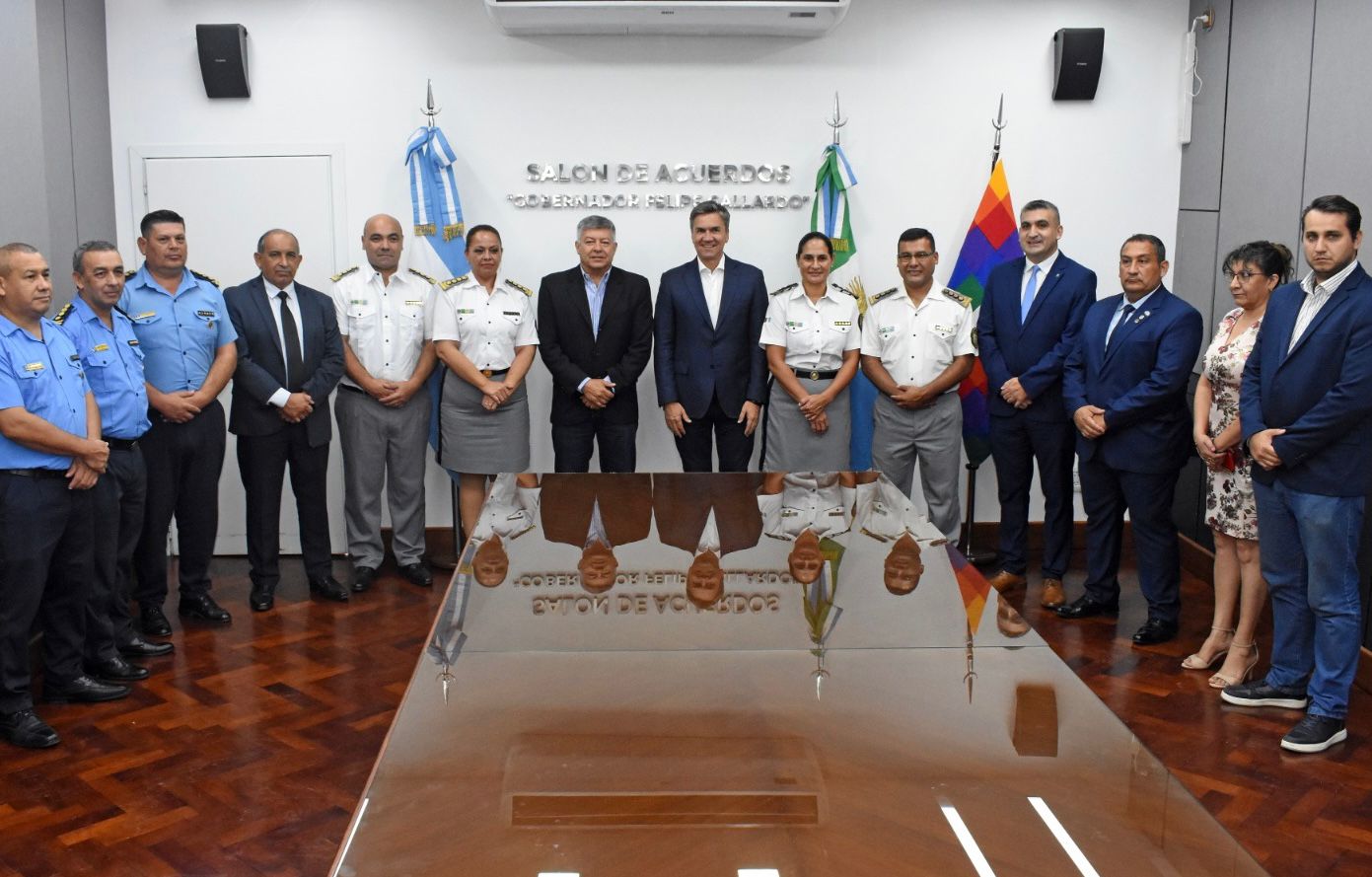 ZDERO PUSO EN FUNCIONES A LAS NUEVAS AUTORIDADES DEL SERVICIO PENITENCIARIO PROVINCIAL.