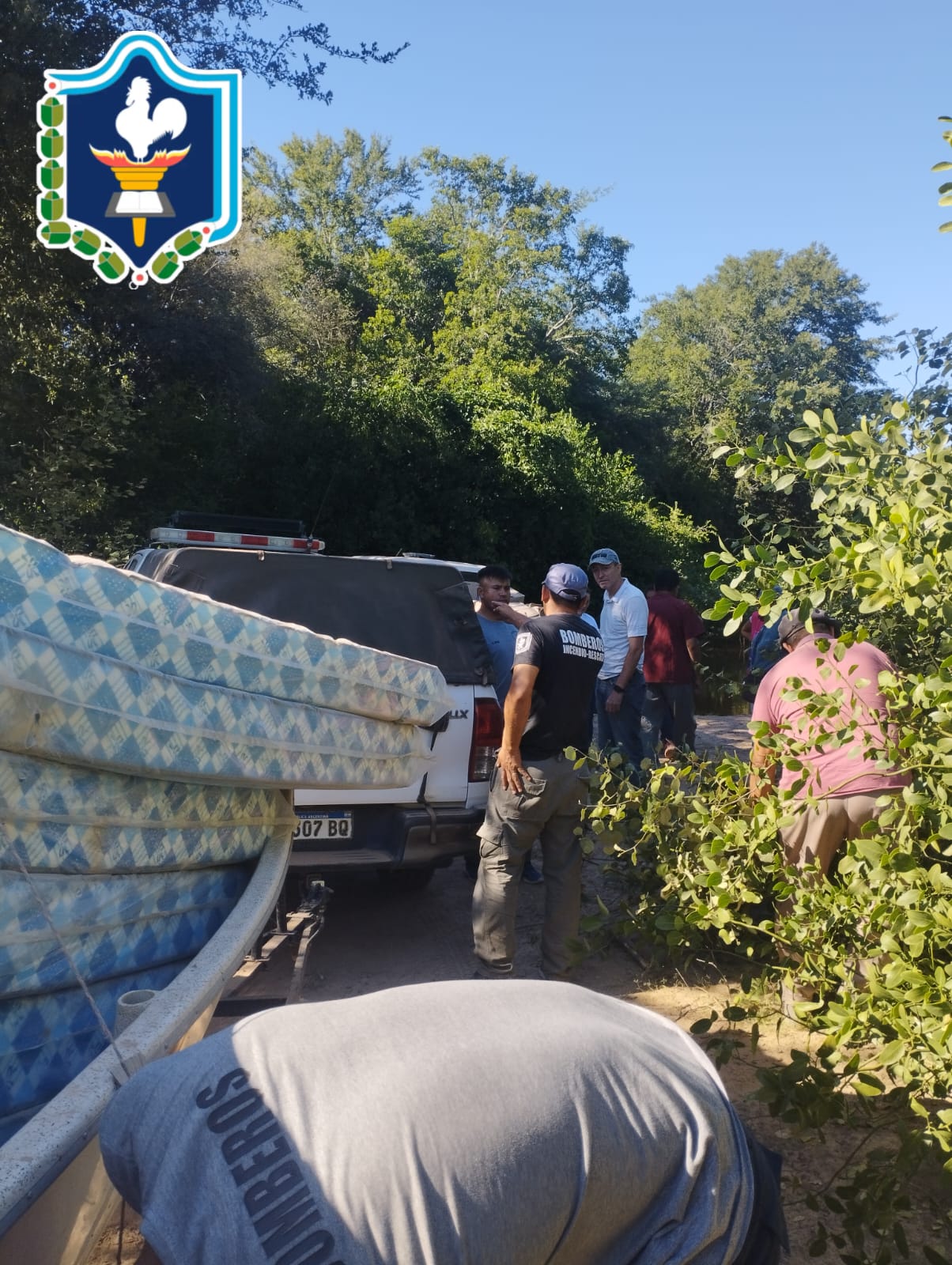 COMANDANCIA FRIAS: LA POLIC&Iacute;A REFUERZA EL TRABAJO TRAS EL DESBORDE DE RIOS Y LLUVIAS.