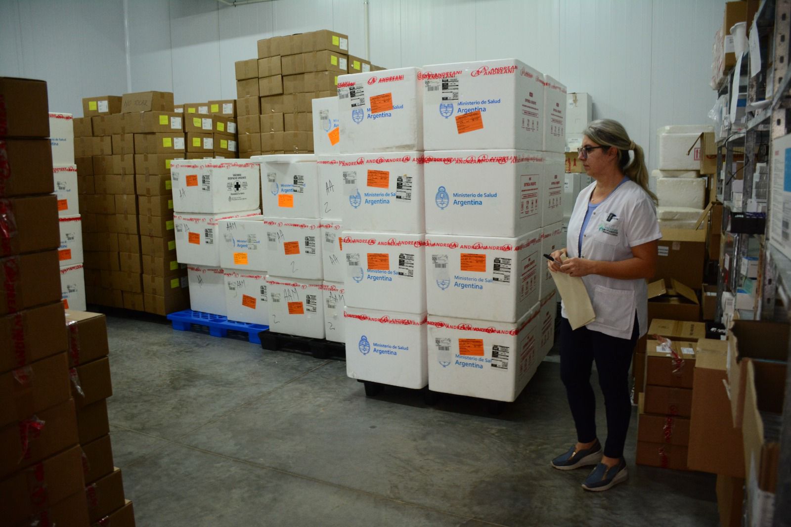 CHACO RECIBI&Oacute; LAS PRIMERAS DOSIS DE VACUNAS ANTIGRIPALES 2026.