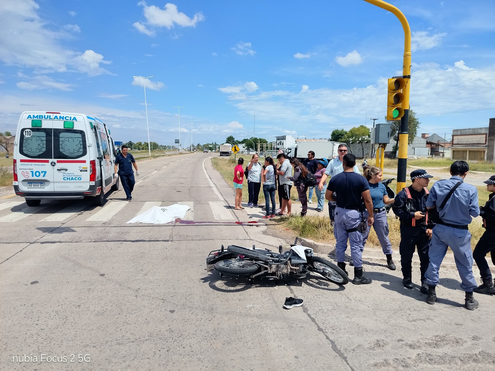 SINIESTRO VIAL FATAL EN LA INTERSECCI&Oacute;N DE RUTA 11 Y AVENIDA ISLAS MALVINAS.